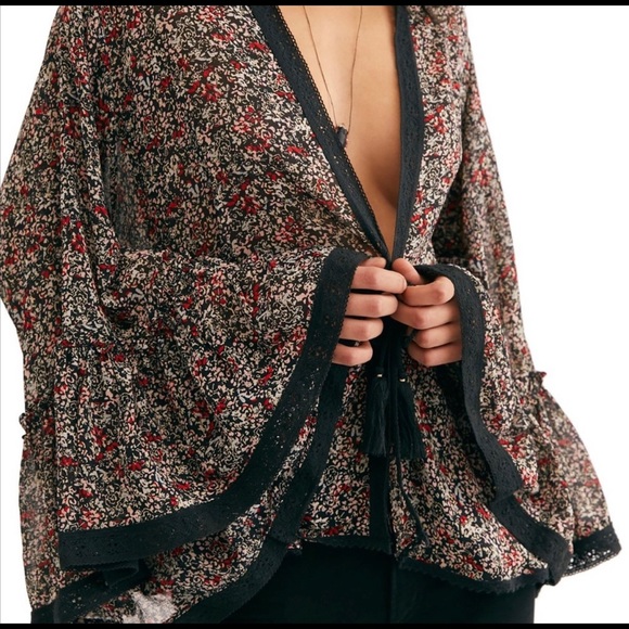 Free People Other - Free people Lola kimono nwt large